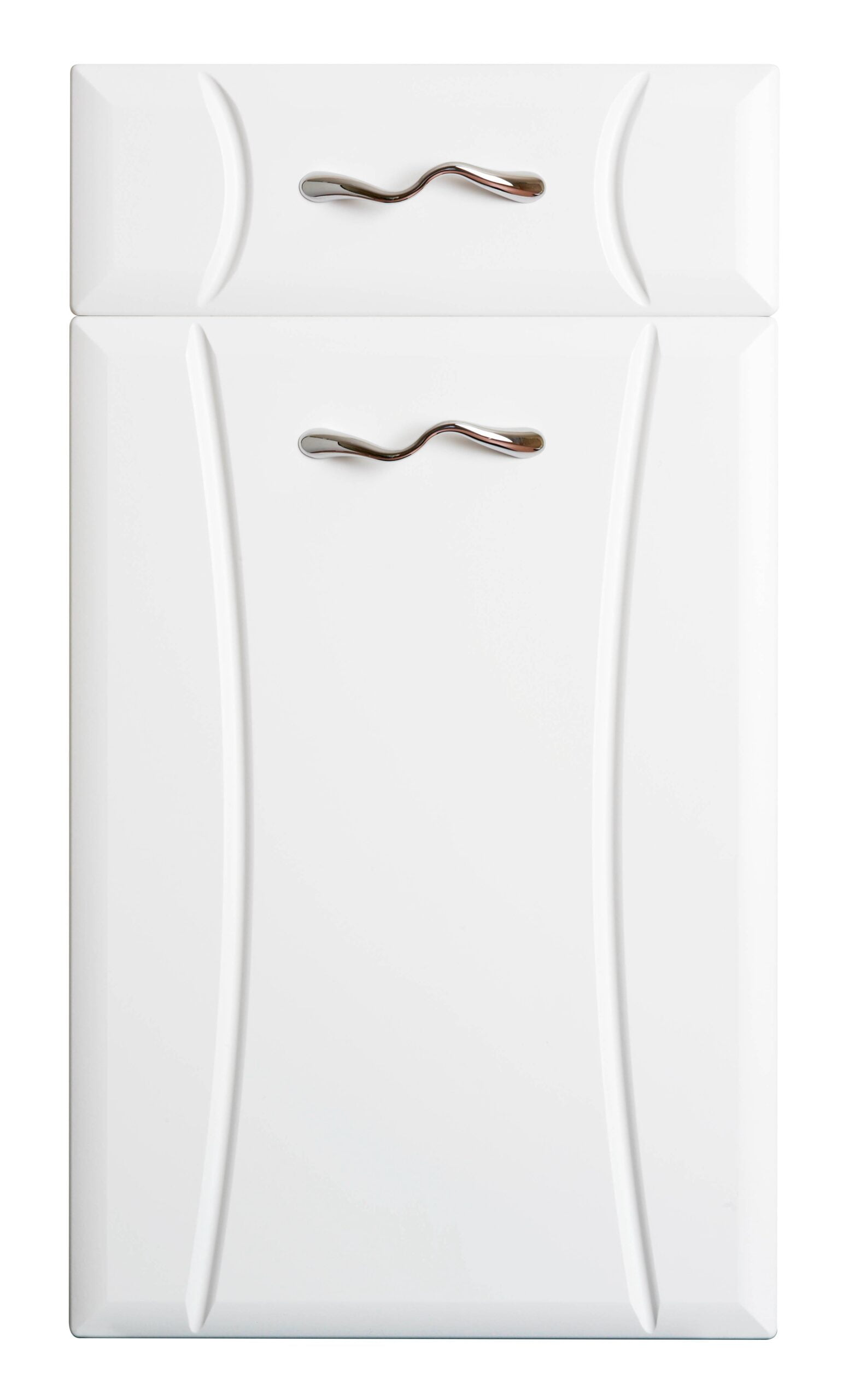 Door Kitchen 5g Hourglass Pure White