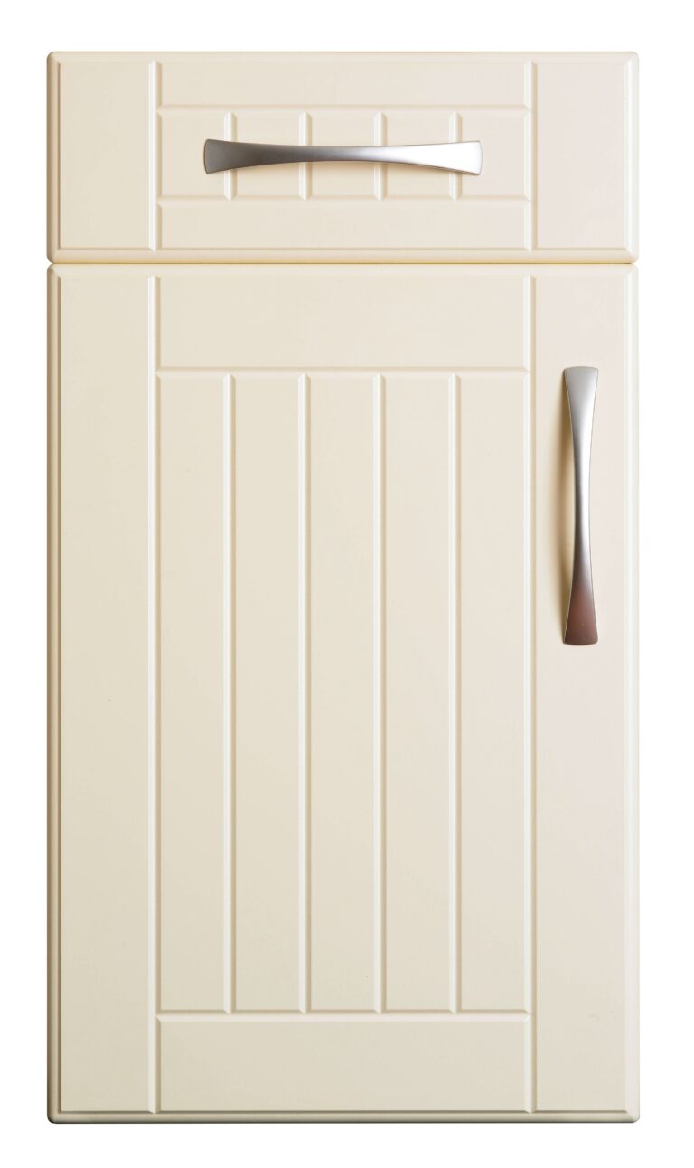 Door Kitchen 5g Shutter Groove Plain Cream