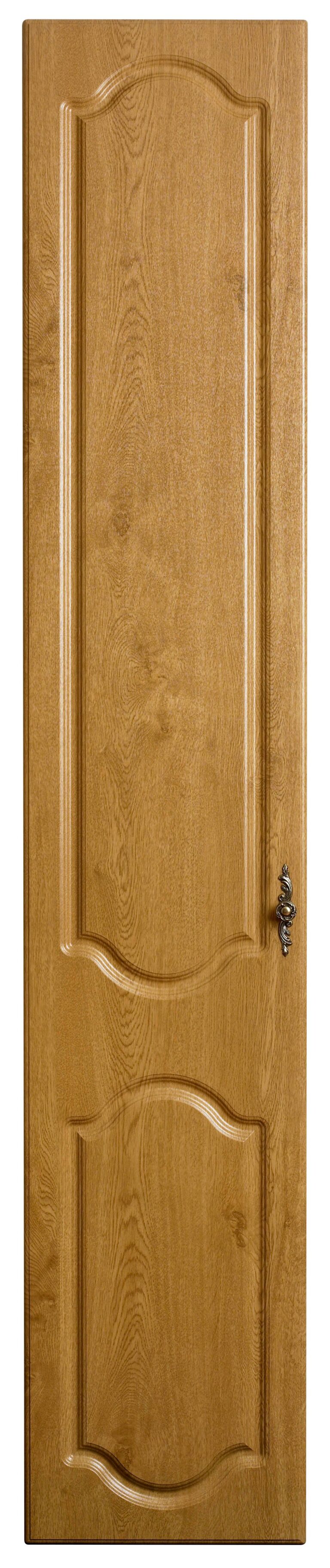 Bedroom Door Cathedral Double Light Walnut