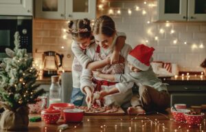 Inviting Kitchen With Christmas Decor